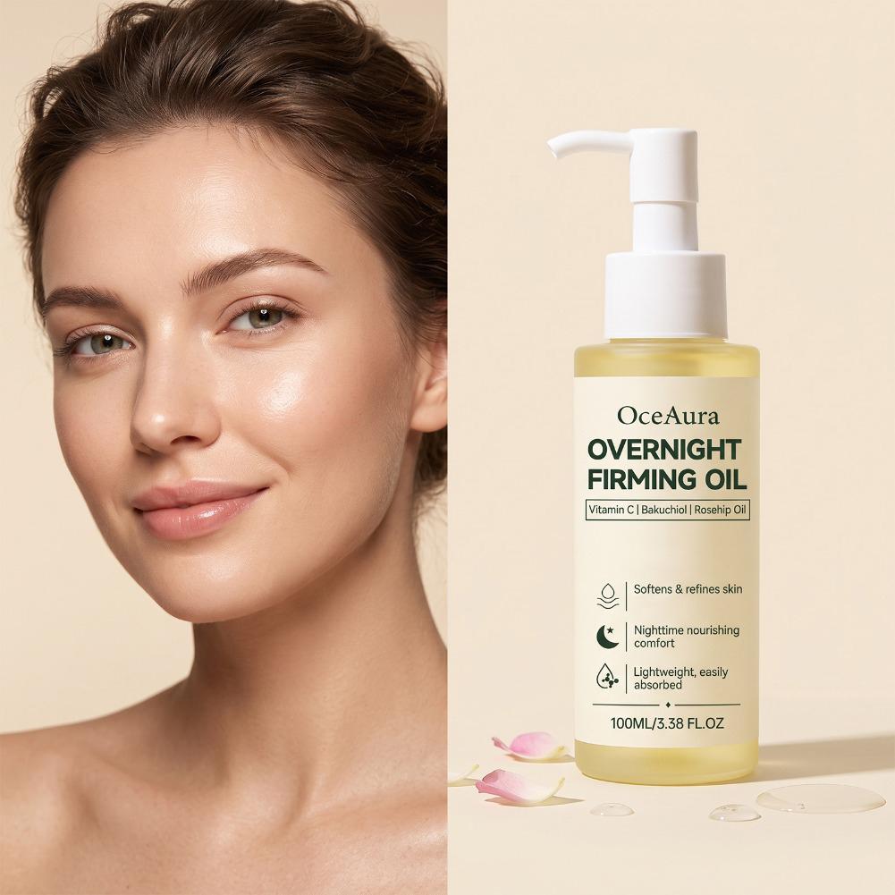 Bakuchiol Night Oil - บาคูชิโอล เฟเชียล ออยล์ สำหรับบำรุงผิวหน้าตอนกลางคืน วิตามินซี โรสฮิป