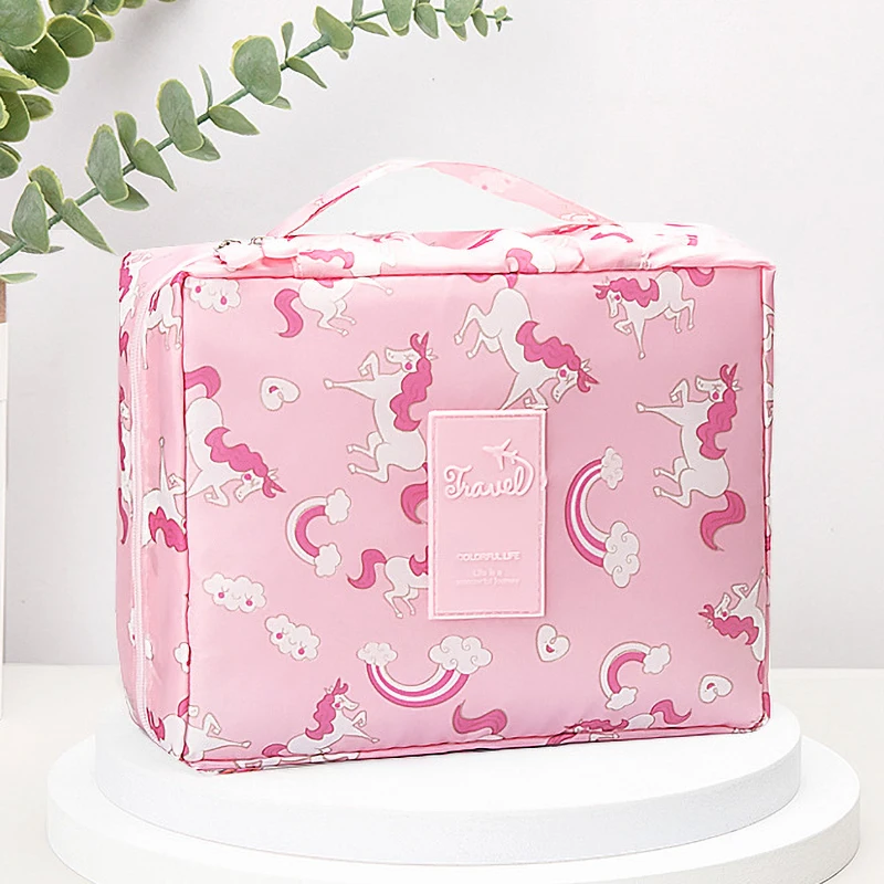 Luxury Skincare Box - กระเป๋าเครื่องสำอางสำหรับผู้หญิงขนาดใหญ่แบบพกพามีช่องเก็บของใช้ในห้องน้ำและกระเป๋าใส่เครื่องสำอางค์หรูหรานักออกแบบ