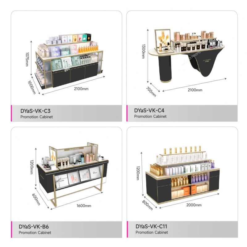 ชั้นวางเครื่องสำอางแบบกำหนดเอง - Luxury Skincare & Spa Reviews บทวิจารณ์และราคา