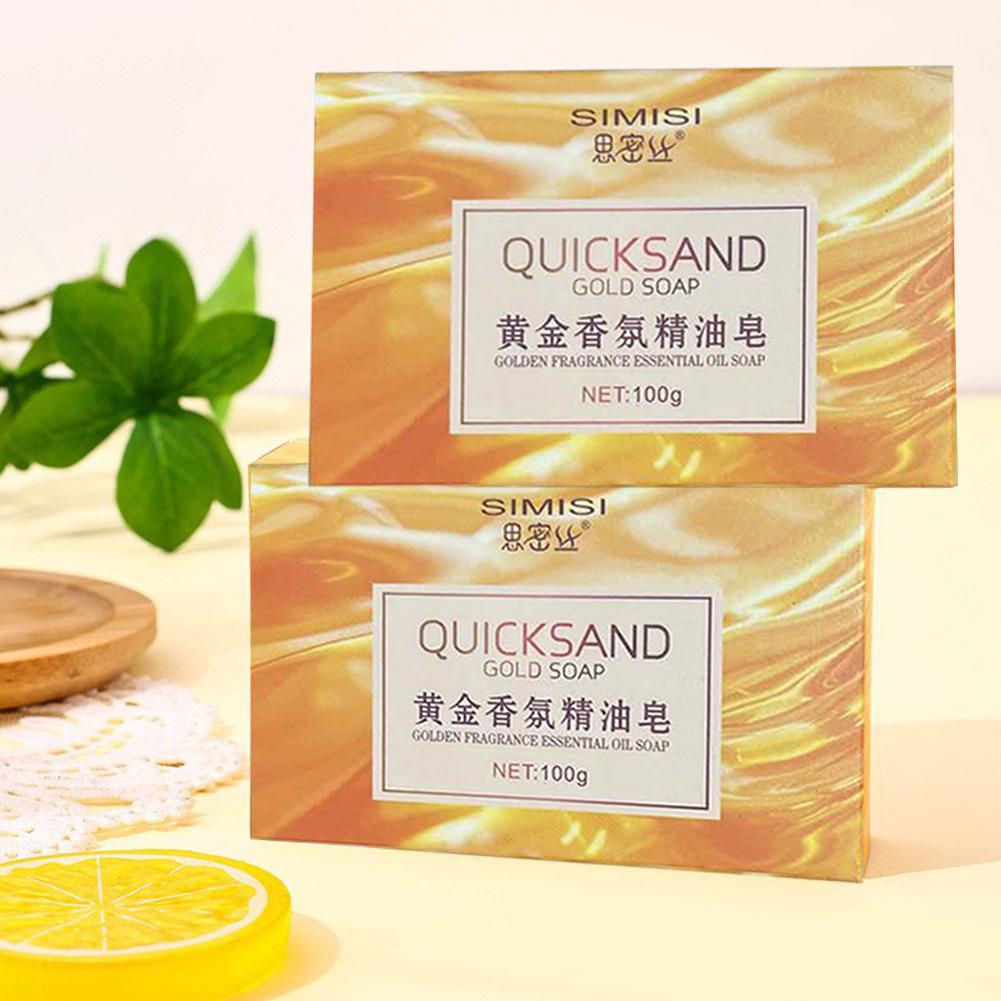 สบู่ทองคำทำมือ รูปทรงสี่เหลี่ย - Luxury Skincare & Spa Reviews บทวิจารณ์และราคา